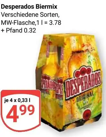 Globus Desperados Biermix Angebot