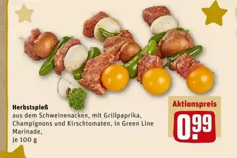 REWE Herbstspieß Angebot