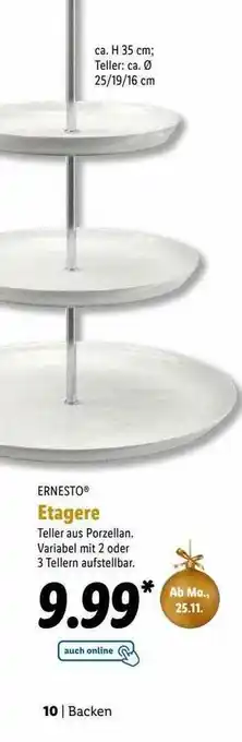 Lidl Ernesto Etagere Angebot