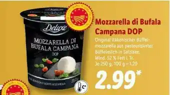 Lidl Mozzarella Di Bufala Campana Dop Angebot