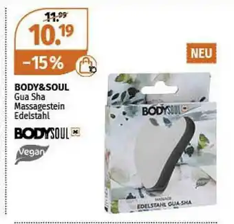 Müller Body&soul Guas Sha Massagestein Edelstahl Angebot