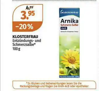 Müller Klosterfrau Angebot