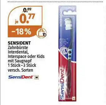 Müller Sensident Zahnbürste Interdental, Interspace Oder Kids Mit Saugnapf Angebot