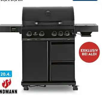 Aldi Süd Landmann Gasgrill Cool Black 4.1 maxX Angebot