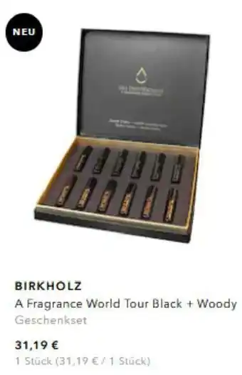 Douglas Birkholz A Fragrance World Tour Black+Woody Geschenkset Angebot