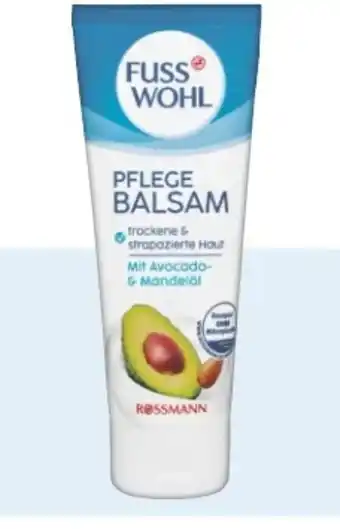 Rossmann Fusswohl Pflegebalsam Angebot