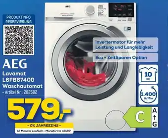 Euronics AEG Lavamat L6FB67400 Waschautomat Angebot