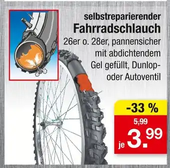 Zimmermann Selbstreparierender fahrradschlauch Angebot
