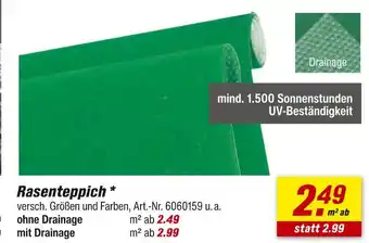 toom Baumarkt Rasenteppich Angebot