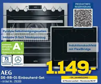 Euronics AEG DE-RB-01 Einbauherd Set Angebot