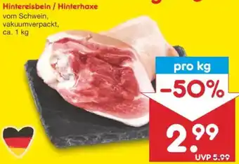 Netto Marken-Discount Hintereisbein / Hinterhaxe Angebot