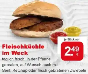 CAP Markt Fleischküchle im Weck Angebot
