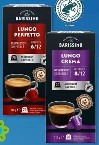 Aldi Süd Barissimo Kaffeekapseln Lungo Crema Angebot
