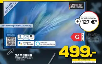 Euronics Samsung GU58AU7179U LED TV Angebot