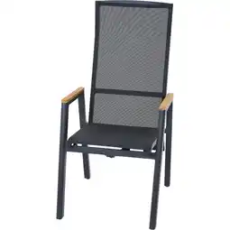 toom Baumarkt Siena Garden Sessel 'Bologna' anthrazit/matt 113 x 75,5 cm Angebot