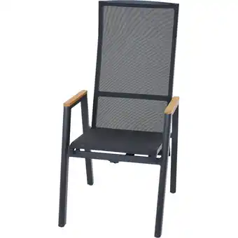 toom Baumarkt Siena Garden Sessel 'Bologna' anthrazit/matt 113 x 75,5 cm Angebot
