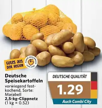 Combi Deutsche Speisekartoffeln 2,5kg Angebot