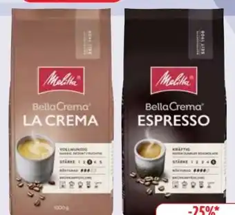 Edeka Melitta BellaCrema La Crema Angebot