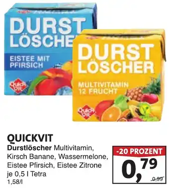 Lösch Depot QUICKVIT Durstlöscher Angebot