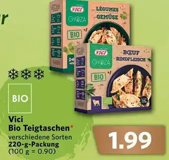 Combi Vivi Bio Teigtaschen 220g Angebot