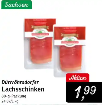KONSUM Dürrröhrsdorfer Lachsschinken Angebot