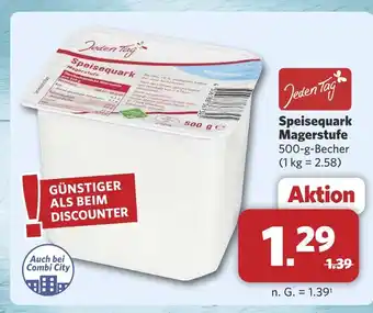 Combi Jeden tag speisequark magerstufe Angebot