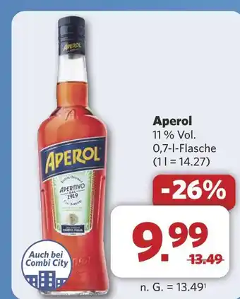 Combi Aperol aperol Angebot