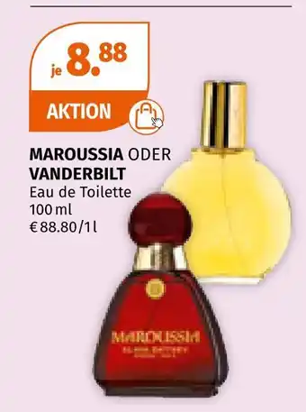 Müller Maroussia oder vanderbilt Angebot