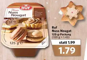 Combi Ruf Nuss Nougat 125g Angebot