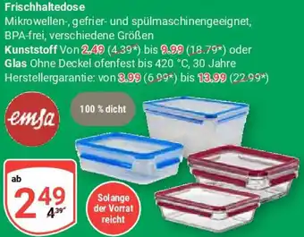 Globus Emsa Frischhaltedose Angebot