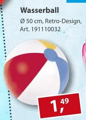 Sonderpreis Baumarkt Wasserball Angebot