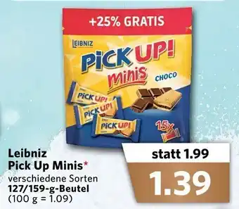 Combi Leibniz Pick up Minis 127/159g Beutel Angebot