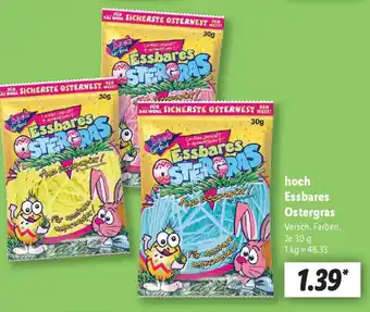 Lidl hoch Essbares Ostergras Angebot