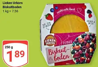 Globus Lieken Urkorn Biskuitboden Angebot