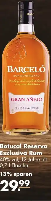 Handelshof Botucal Reserva Exclusiva Rum Angebot
