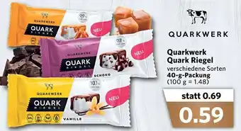 Combi Quarkwerk Quark Riegel 40g Angebot