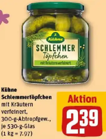 REWE Kühne Schlemmertöpfchen Angebot