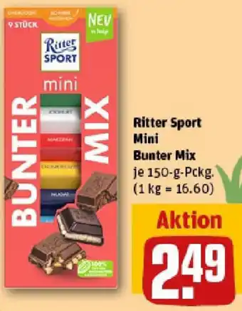 REWE Ritter Sport Mini Bunter Mix Angebot