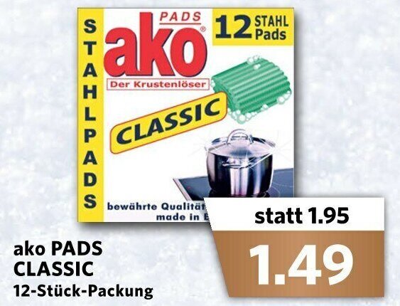 Ako Pads Classic Angebot bei Combi