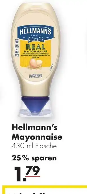 Handelshof Hellmann's Mayonnaise 430 ml Angebot