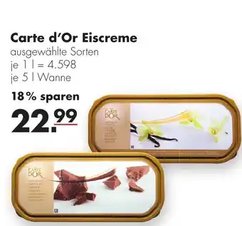 Handelshof Carte d'Or Eiscreme Angebot