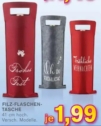 KODi Filz Flaschen Tasche Angebot