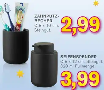 KODi Zahnputzbecher oder Seifenspender Angebot