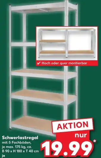 Kaufland Schwerlastregal Angebot
