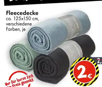 TEDi Fleecedecke Angebot