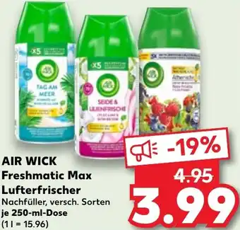 Kaufland AIR WICK Freshmatic Max Lufterfrischer Angebot