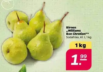 NETTO Birnen,,Williams Bon Chretien" Angebot