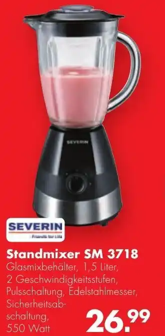 Handelshof Severin Standmixer SM 3718 Angebot