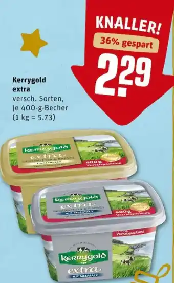 REWE PETZ Kerrygold Extra 400g Becher Angebot