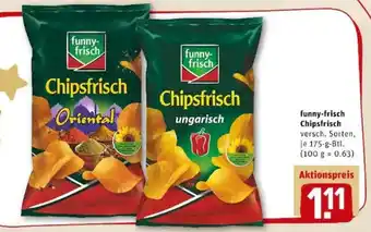 REWE PETZ Funny Frisch Chipsfrisch 175g Btl. Angebot